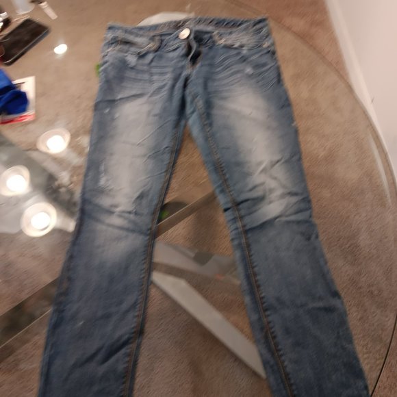 Express Distressed Jeans - Picture 2 of 2